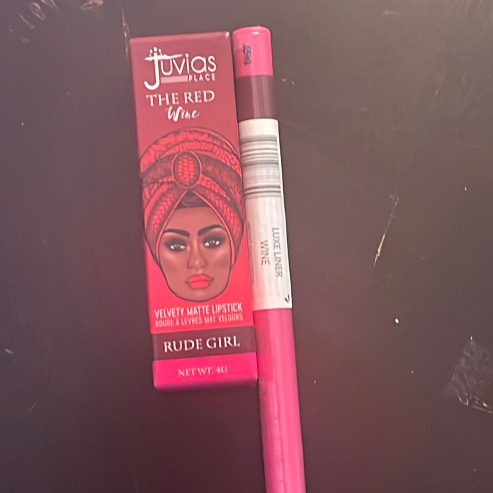 Juvia’s Place - Rude Girl lip stick and wine liner